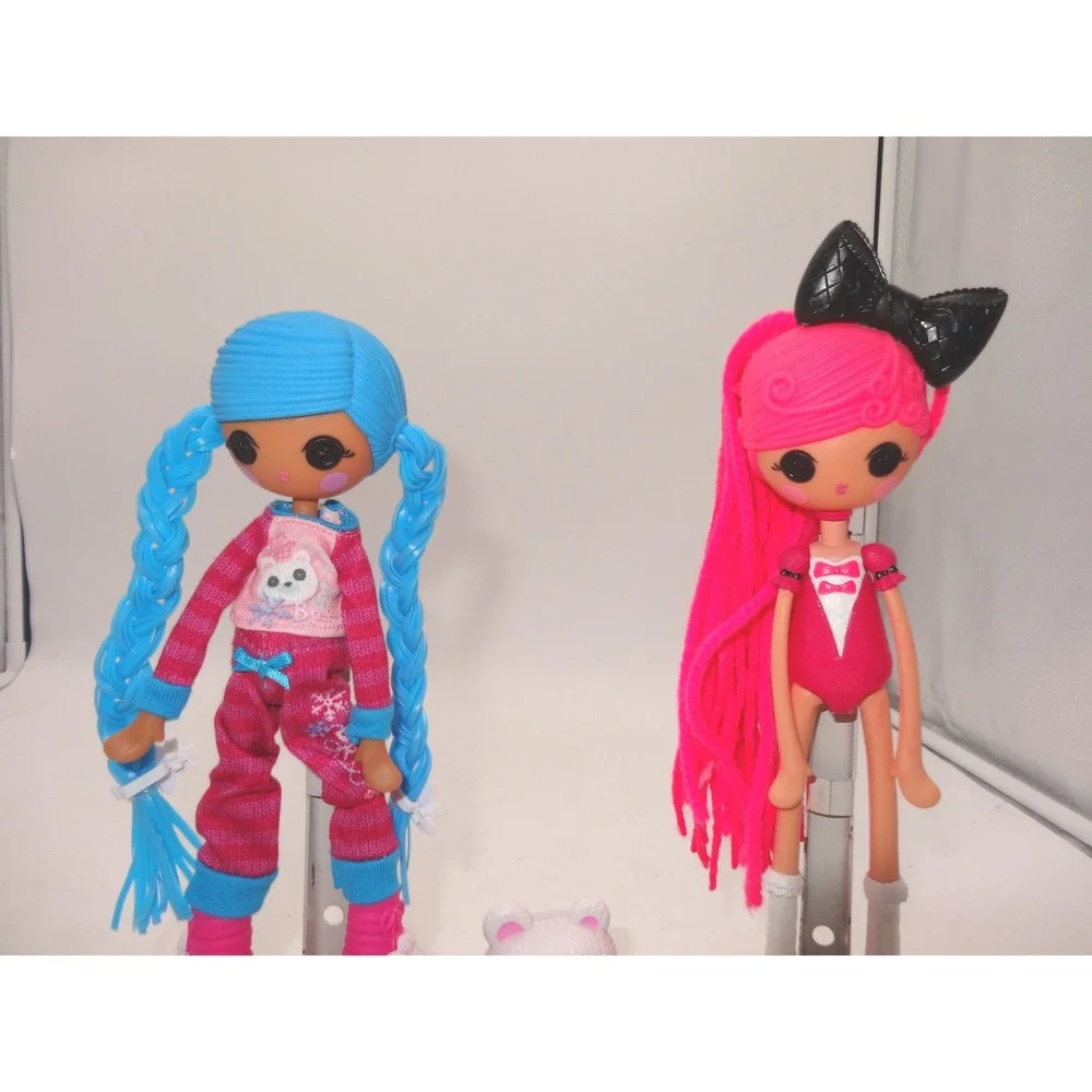 Lalaloopsy Girls Mittens Fluff N Stuff Confetti Carnivale Doll Set with Pet Bear